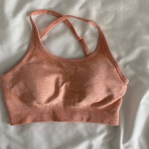 AYBL Motion Seamless Sports Bra - Peach Marl
